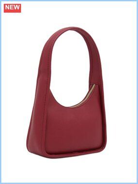 Small Faux Leather Shoulder Bag Hobo Purse Top Handle Handbag Everyday